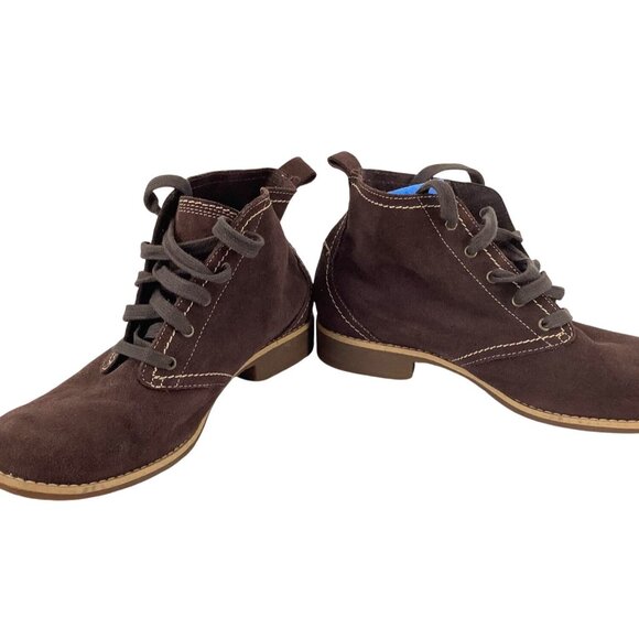 Timberland Womens Brown Suede Ankle Boots Size 7.5 - Picture 5 of 7